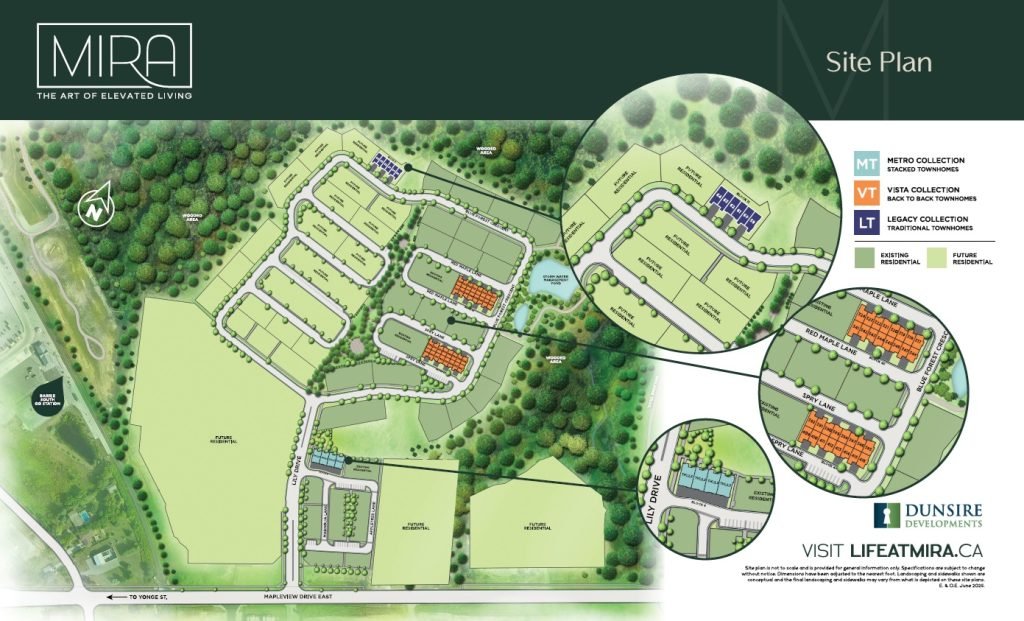 Mira Town - Site Plan